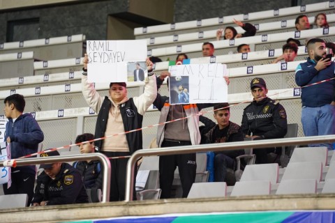 PHOTO from the Azerbaijan-Sweden match