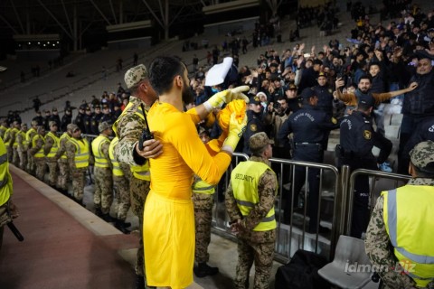 PHOTO from the Azerbaijan-Sweden match