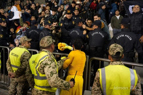 PHOTO from the Azerbaijan-Sweden match