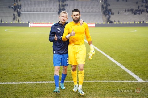 PHOTO from the Azerbaijan-Sweden match
