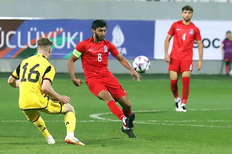 Test match between Azerbaijan and Latvia