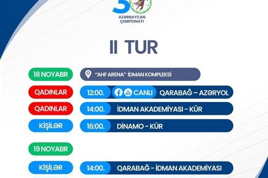 II turun afişası bəlli olub
