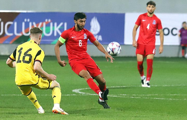 Test match between Azerbaijan and Latvia