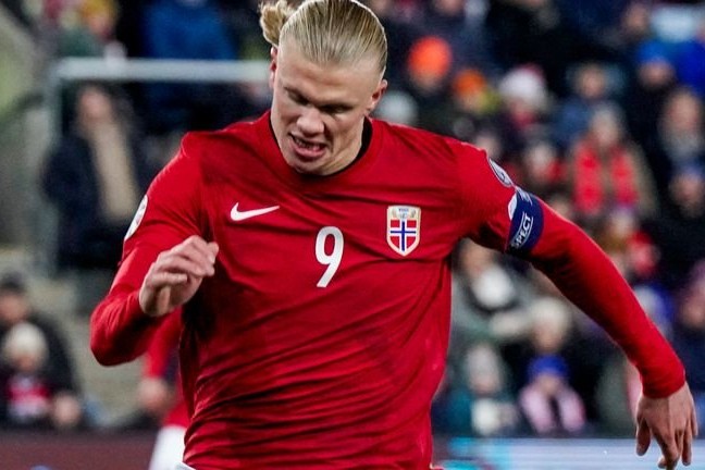 Erling Haaland will not play in the EURO qualifyer