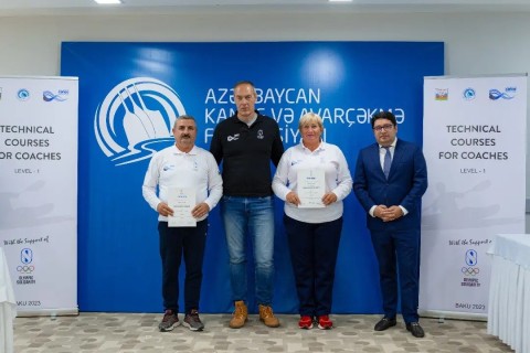 Azərbaycanda kanoe və avarçəkmə üzrə Level 1 kursları başa çatıb - FOTO - VİDEO