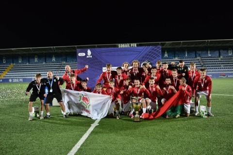 Bakıda Belarus klubu beynəlxalq turnirin qalibi olub - FOTO