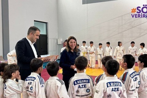 "Söz verirəm" kampaniyası Ramana İdman Mərkəzində - FOTO