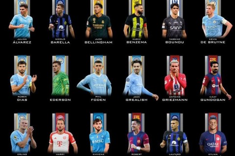 Объявлены номинанты на звание лучшего игрока года по версии Globe Soccer Awards