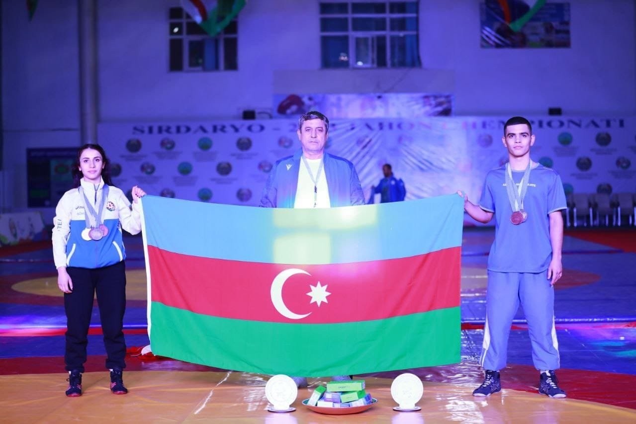 Azerbaijani wrestlers returned from Uzbekistan with 5 medals – PHOTO