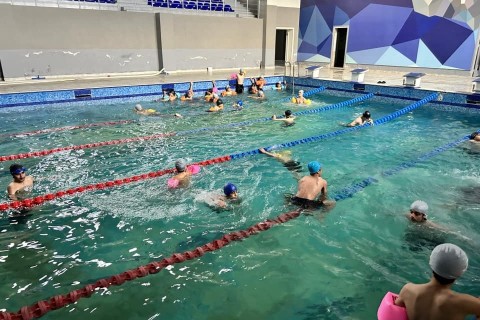 “Üzməyi öyrənək” layihəsi bölgələrdə - FOTO