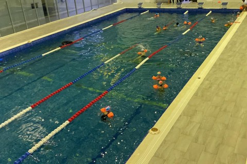 “Üzməyi öyrənək” layihəsi bölgələrdə - FOTO