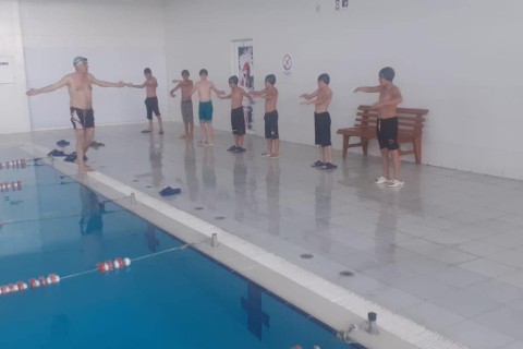 “Üzməyi öyrənək” layihəsi bölgələrdə - FOTO