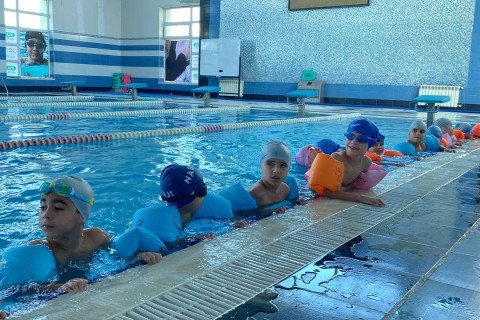 “Üzməyi öyrənək” layihəsi bölgələrdə - FOTO