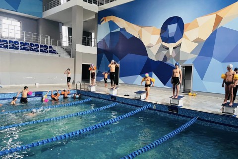 “Üzməyi öyrənək” layihəsi bölgələrdə - FOTO