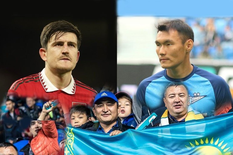 "Manchester United" was "attacked" by Kazakhs