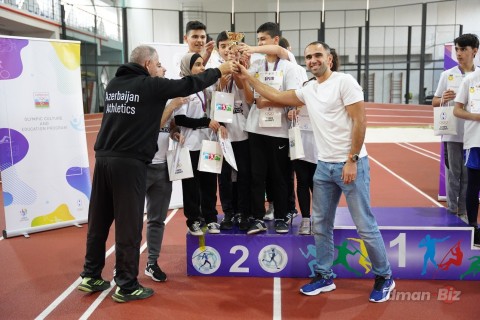“Kids’ Athletics”in mükafatçıları bəlli olub - FOTO