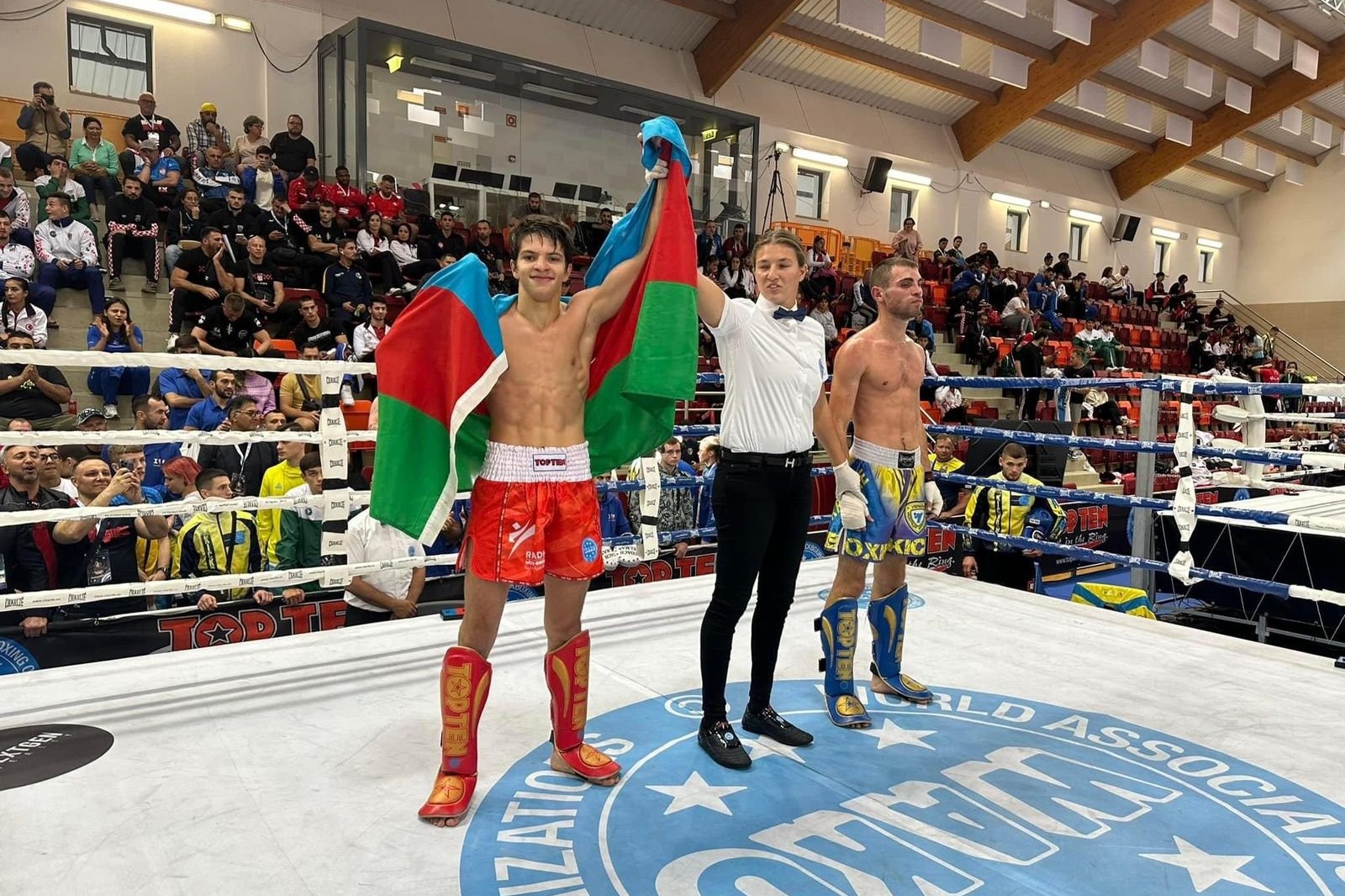 The Azerbaijani athlete became the World Champion