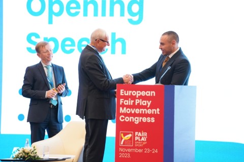 Congress of the European Fair Play Movement was organized in Baku - PHOTO