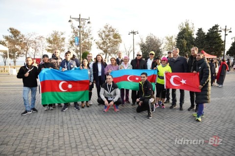 Ultramarafonun qalibləri mükafatlandırılıb - FOTO