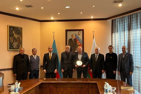 Milli Olimpiya Komitəsində Dobromir Karamarinovlə görüş olub - FOTO