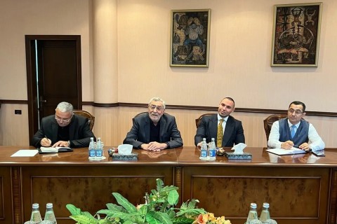 The National Olympic Committee had a meeting with Dobromir Karamarinov - PHOTO
