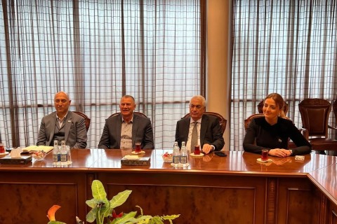The National Olympic Committee had a meeting with Dobromir Karamarinov - PHOTO