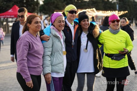 Ultramarafonun qalibləri mükafatlandırılıb - FOTO