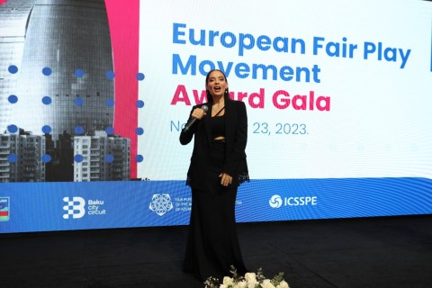 The European Fair Play Movement awarded Farid Gayibov, the winners of 5 nominations were announced in Azerbaijan
