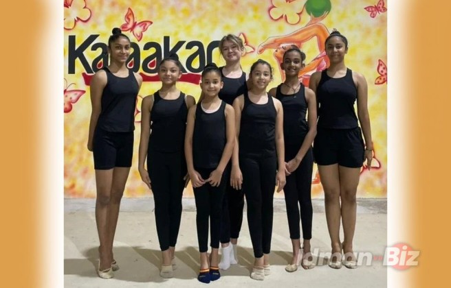 The coach of the Azerbaijan rhythmic gymnastics team held master classes in India