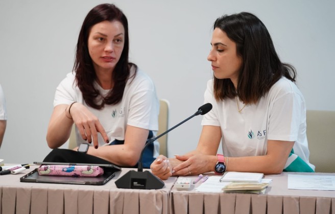 Bolqarıstanlı dünya çempionu Bakıda seminar keçir - FOTO