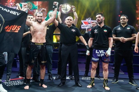 Khayal Janiyev won the world muay thai belt - VIDEO