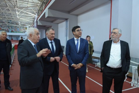 Atletika üzrə məşq bazasının açılışı olub - FOTO