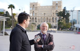 Azerbaijani olympic medalist in Baku after 40 years: "I couldn't sleep here" - INTERVIEW