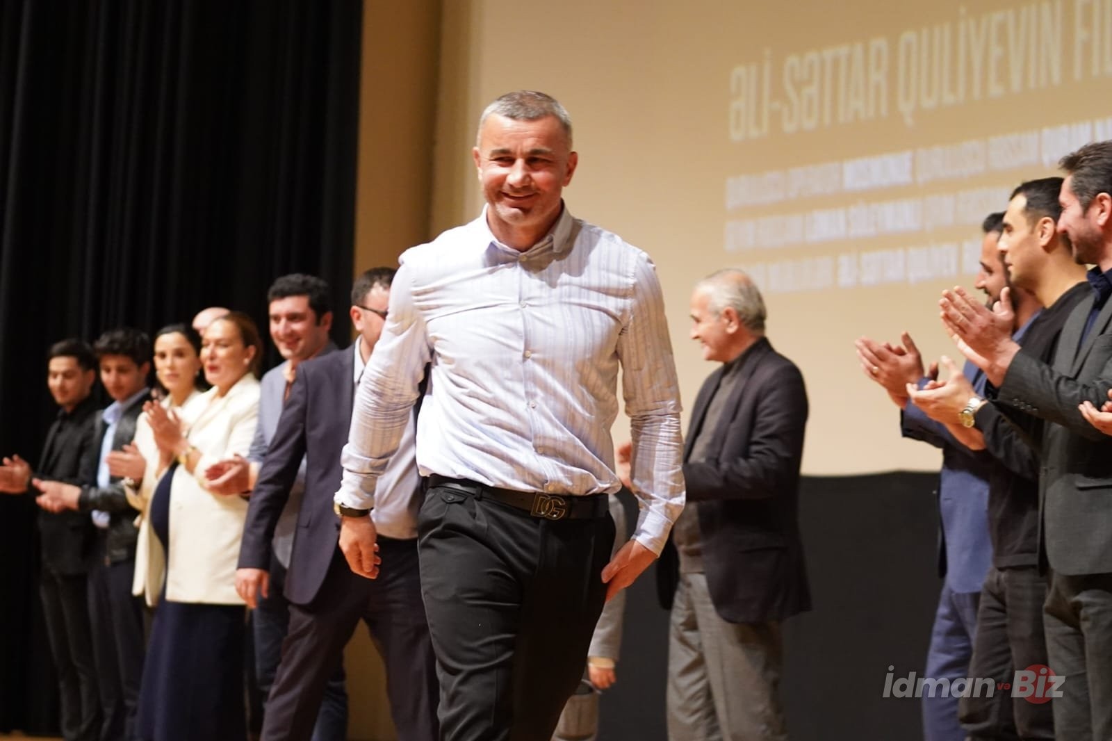 The premiere of the film dedicated to Gurban Gurbanov was held, the hero expressed: "I remembered my past" - PHOTO