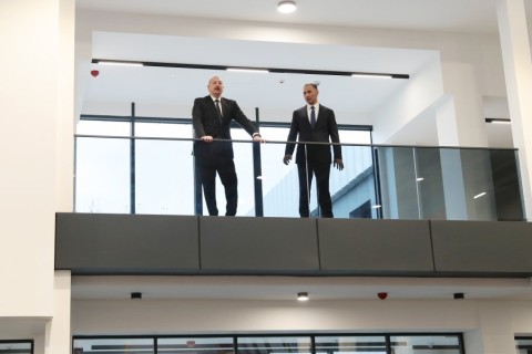 Prezident cüdo üzrə milli komandalar üçün Təlim-Məşq Mərkəzində yaradılan şəraitlə tanış olub - FOTO