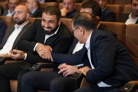 Qurban Qurbanova həsr olunan filmin premyerası keçirilib, qəhrəman kövrəlib: "Keçmişimə qayıtdım" - FOTO