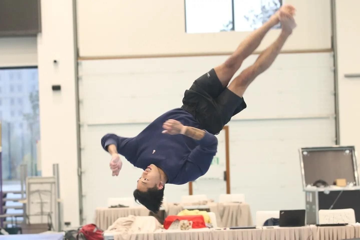 Команда Индонезии по спортивной гимнастике готовится к новому сезону в Баку - ФОТО