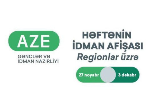 Regionlar üzrə HƏFTƏNİN İDMAN AFİŞASI
