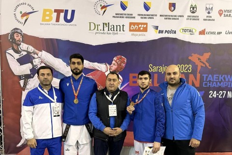Taekvondoçularımız “Balkan Cup”da 2 qızıl medal qazanıblar