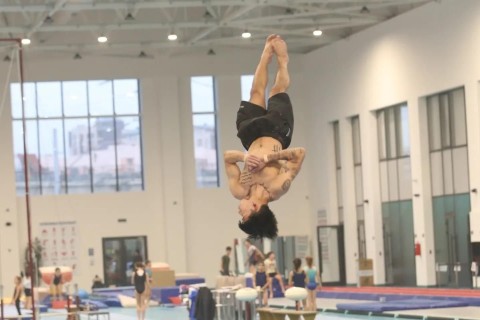 Команда Индонезии по спортивной гимнастике готовится к новому сезону в Баку - ФОТО