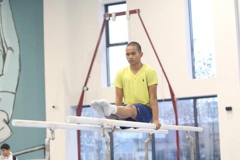 Команда Индонезии по спортивной гимнастике готовится к новому сезону в Баку - ФОТО