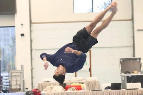 Команда Индонезии по спортивной гимнастике готовится к новому сезону в Баку - ФОТО