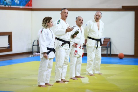 Cüdo hakimləri üçün seminar təşkil edilib - FOTO