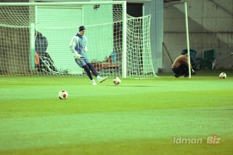 “Qarabağ”ın Norveç səfəri öncəsi son məşqi - VİDEO - FOTO
