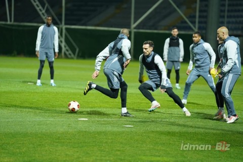 “Qarabağ”ın Norveç səfəri öncəsi son məşqi - VİDEO - FOTO