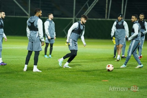 “Qarabağ”ın Norveç səfəri öncəsi son məşqi - VİDEO - FOTO