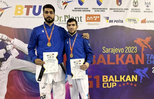 Taekvondoçularımız “Balkan Cup”da 2 qızıl medal qazanıblar