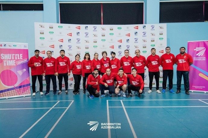 Курс "Shuttle Time Tutors" организован для тренеров Федерации бадминтона