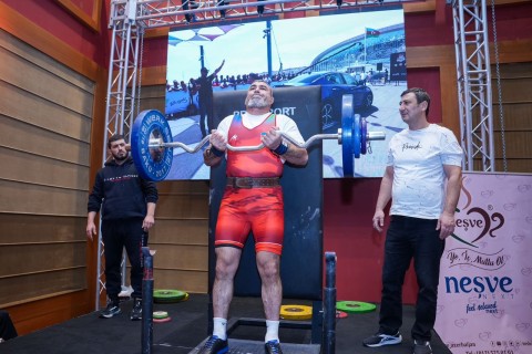 Güc idman növlərində Azərbaycan rekordu yenilənib - FOTO