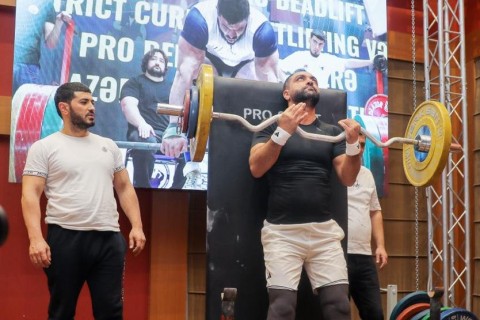 Güc idman növlərində Azərbaycan rekordu yenilənib - FOTO